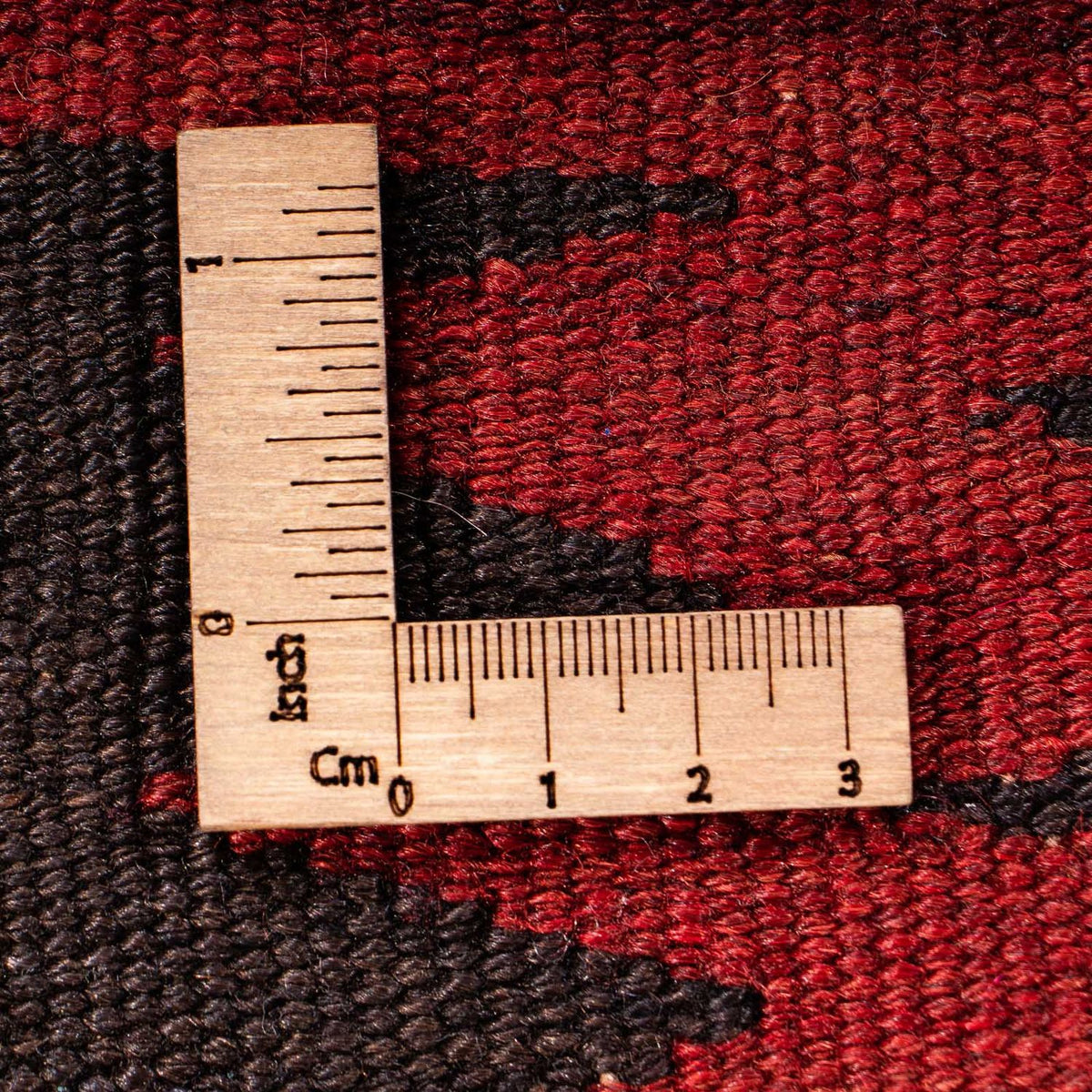 Kelim-matta - gammal - 117 x 77 cm - flerfärgad