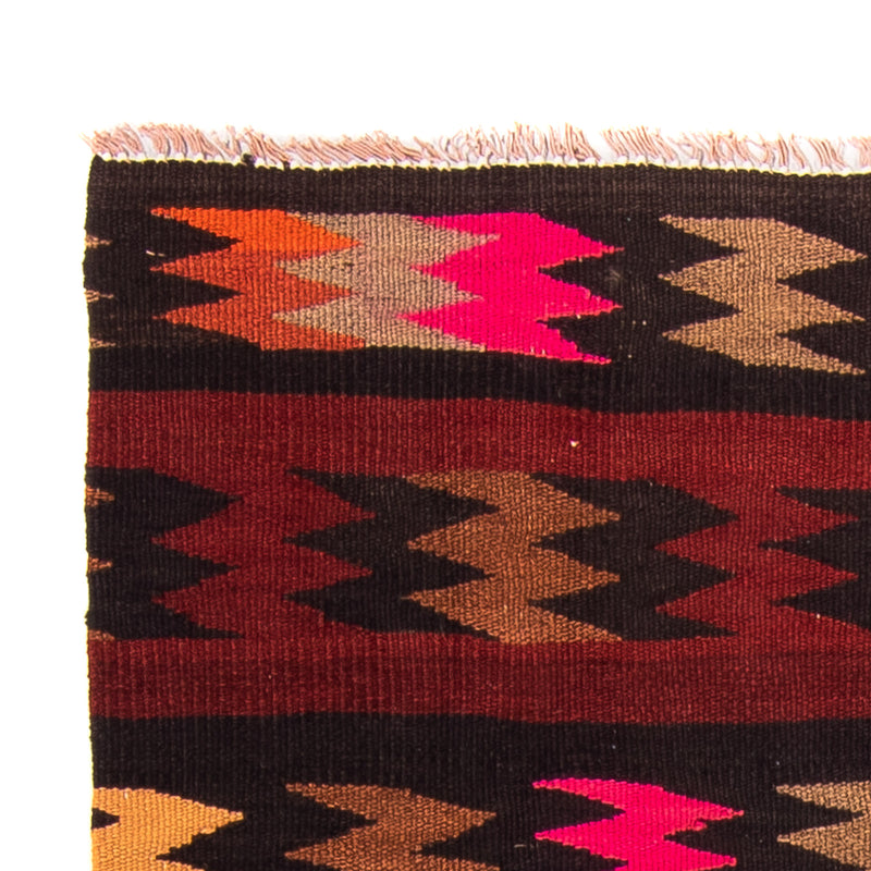 Kelim-matta - gammal - 117 x 77 cm - flerfärgad