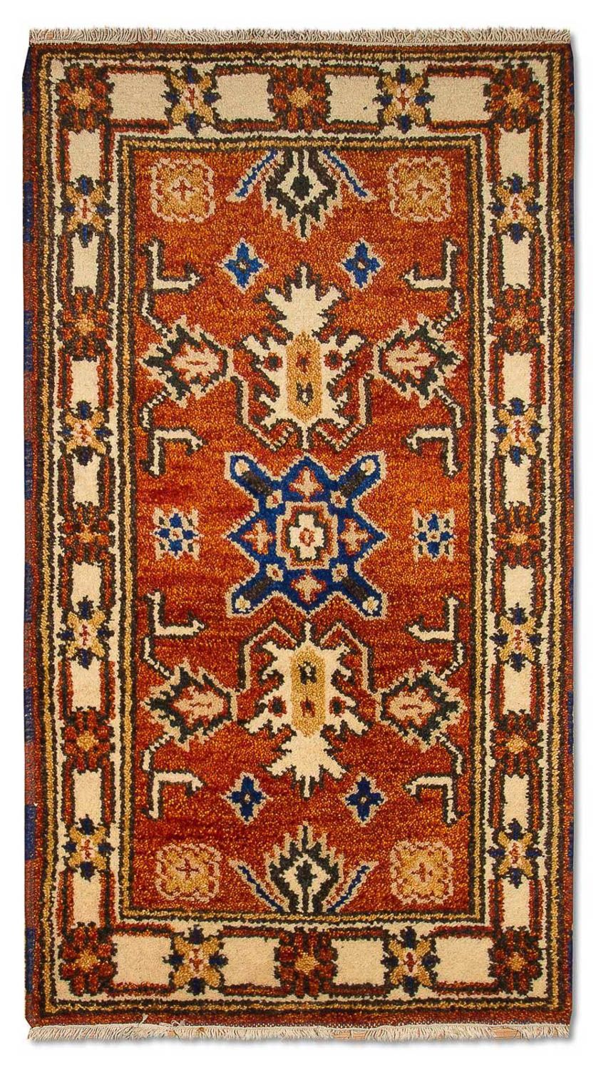 Oriental Carpet - 125 x 63 cm - orange