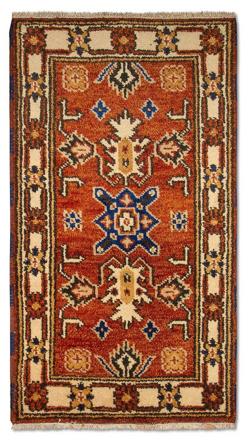 Oriental Carpet - 125 x 63 cm - orange