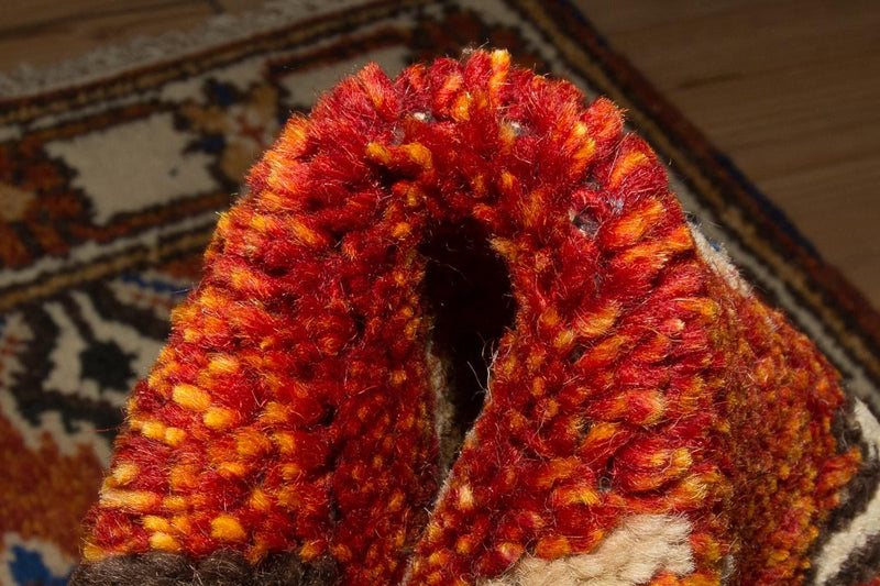 Oriental Carpet - 125 x 63 cm - orange