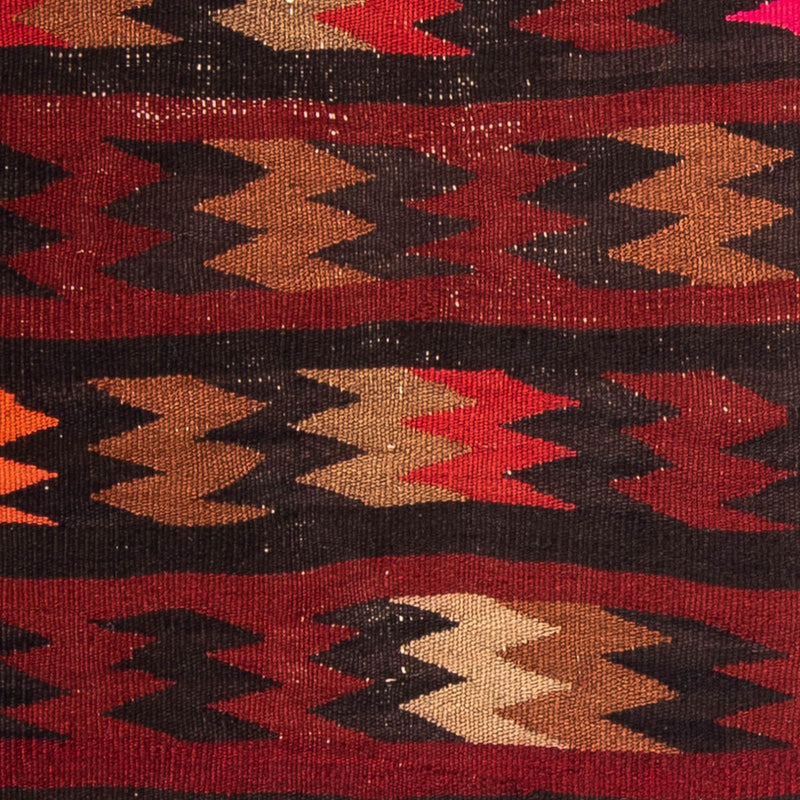 Kelim-matta - gammal - 90 x 85 cm - flerfärgad