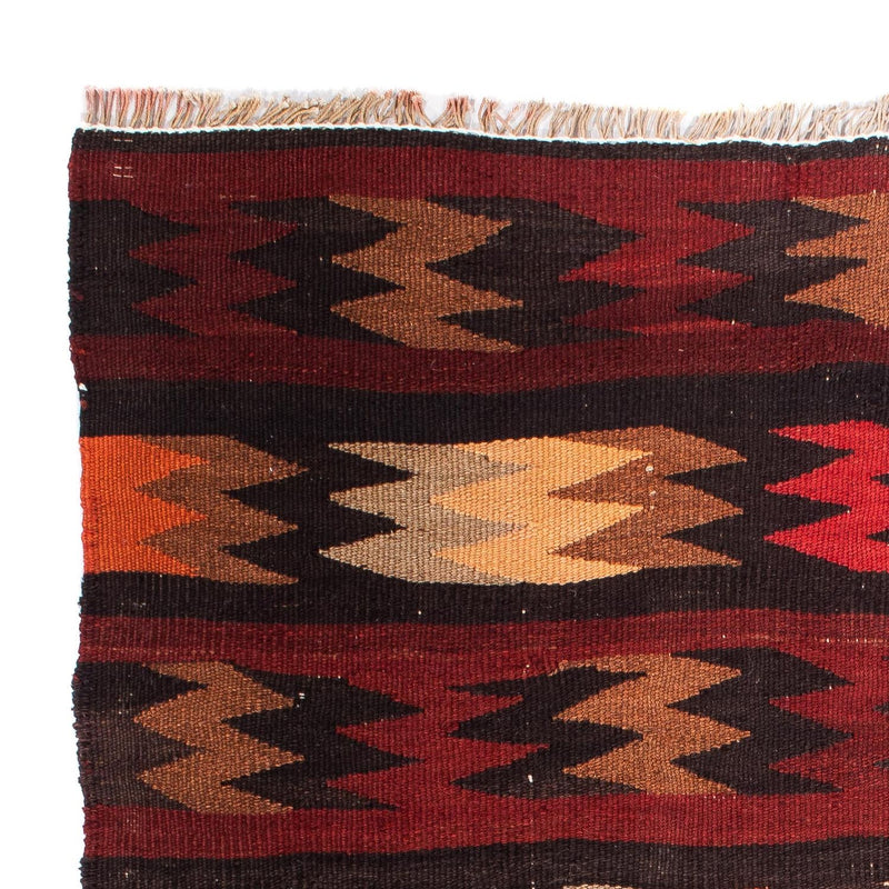 Kelim-matta - gammal - 110 x 90 cm - flerfärgad
