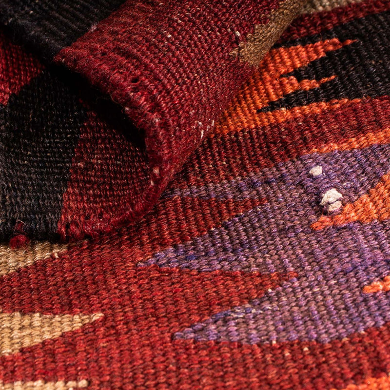 Kelim-matta - gammal - 115 x 75 cm - flerfärgad