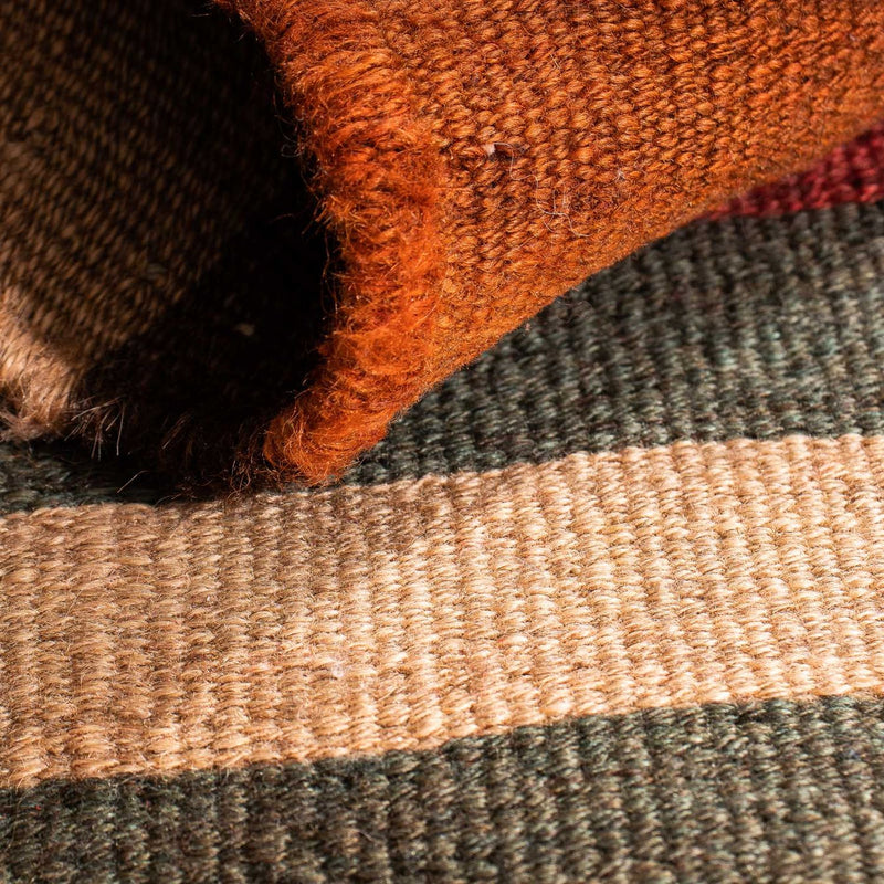 Runner Kelim-matta - gammal - 110 x 50 cm - flerfärgad