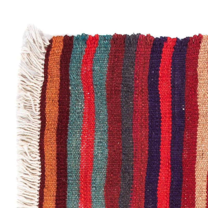 Runner Kelim-matta - gammal - 105 x 45 cm - flerfärgad