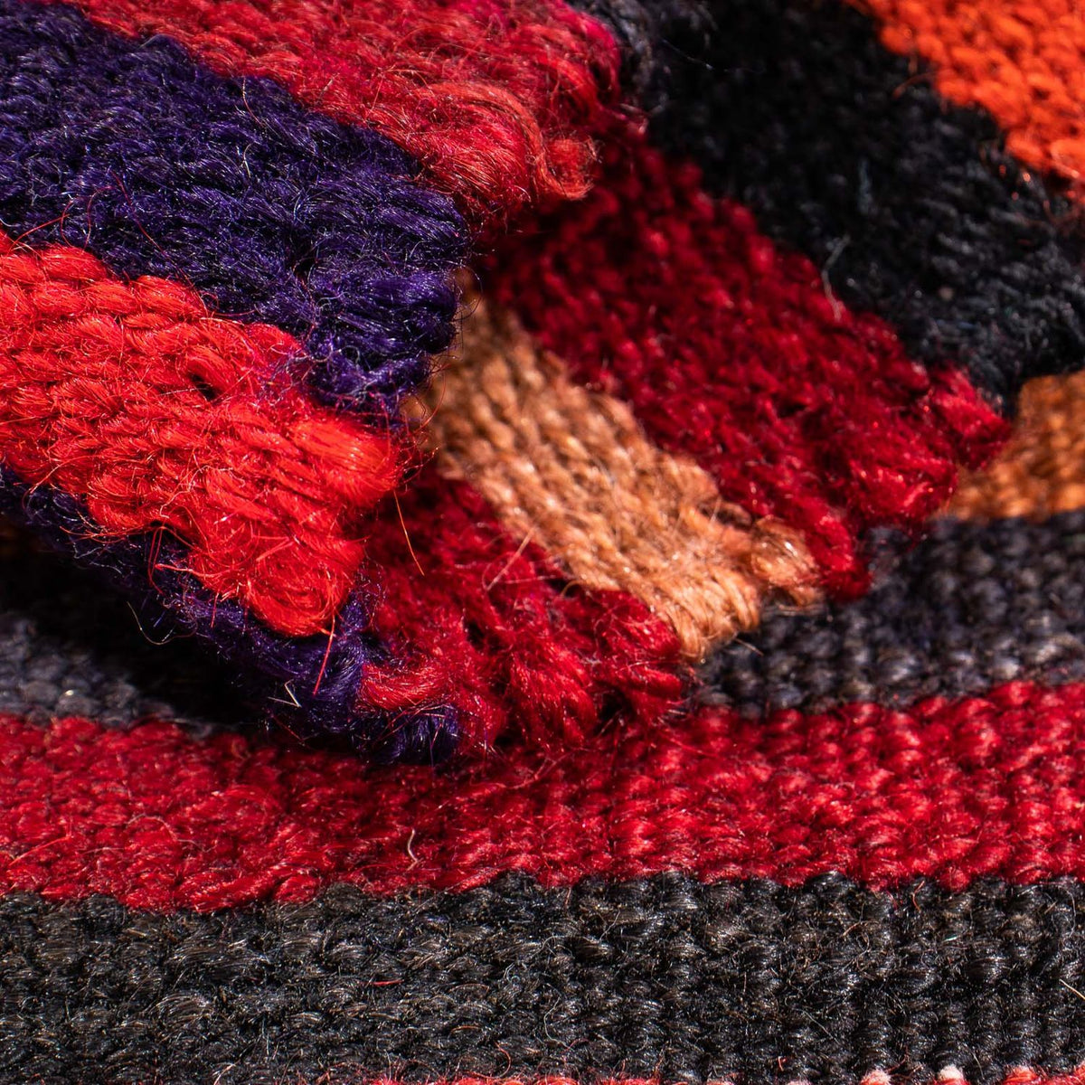 Runner Kelim-matta - gammal - 105 x 45 cm - flerfärgad