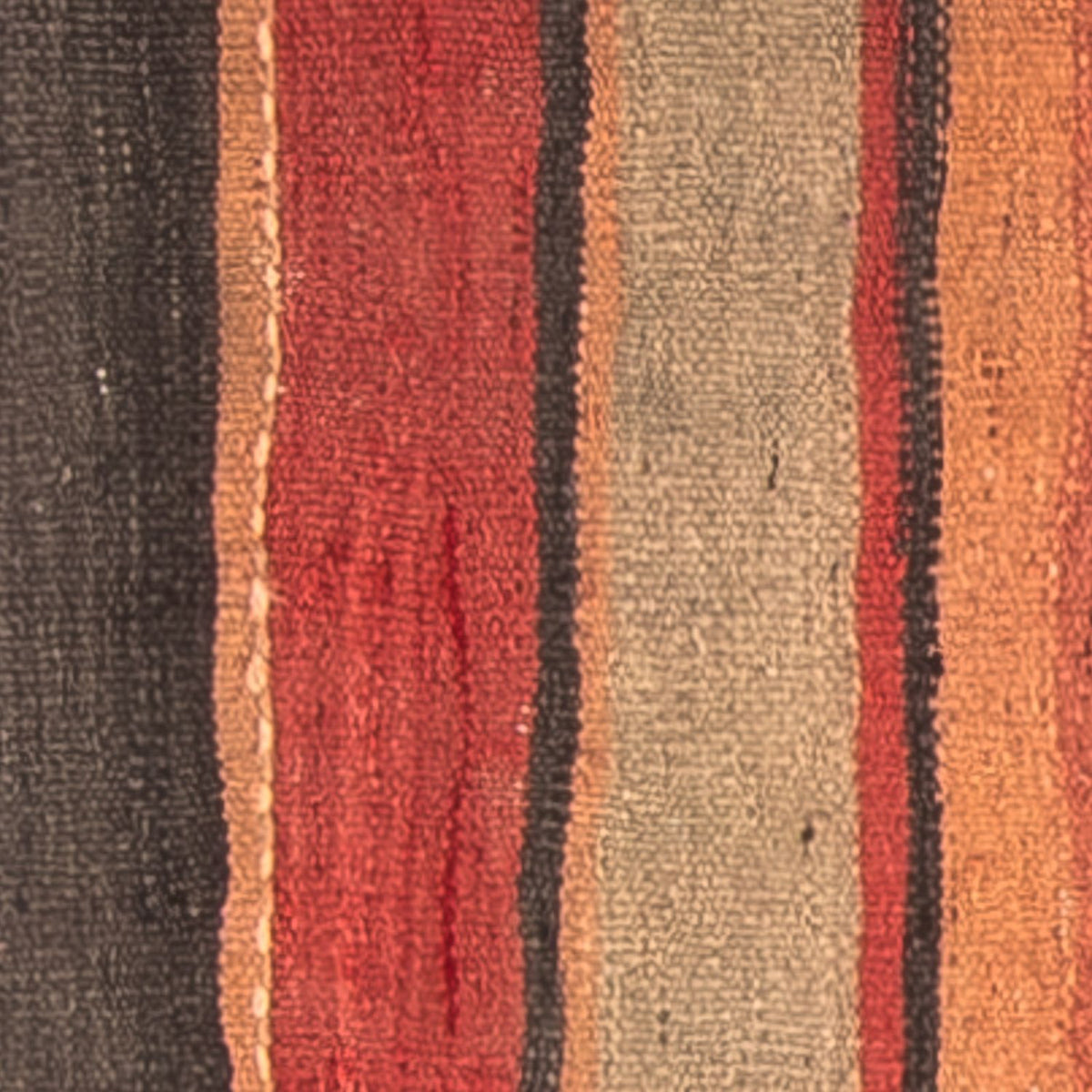 Runner Kelim-matta - gammal - 135 x 40 cm - flerfärgad