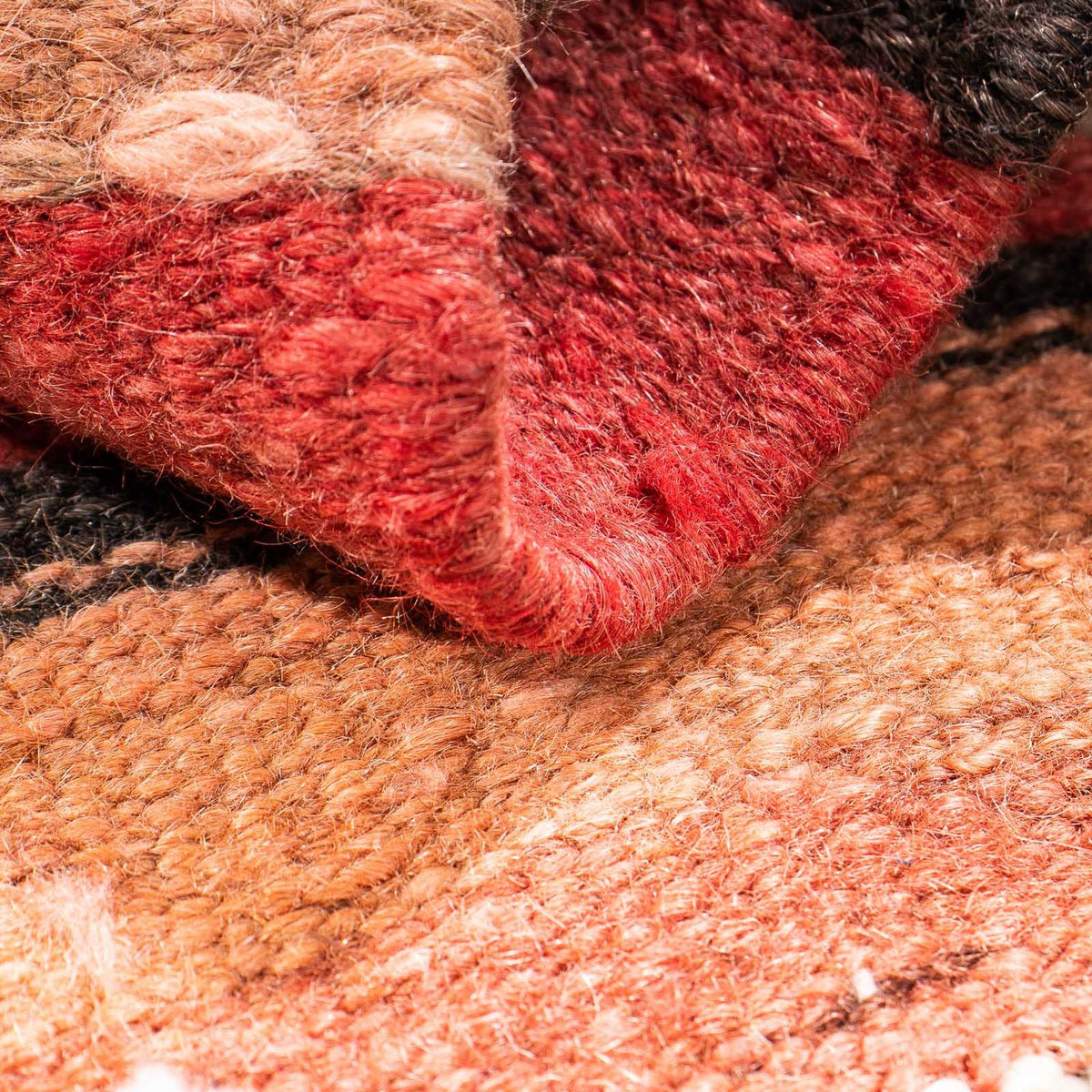 Runner Kelim-matta - gammal - 135 x 40 cm - flerfärgad