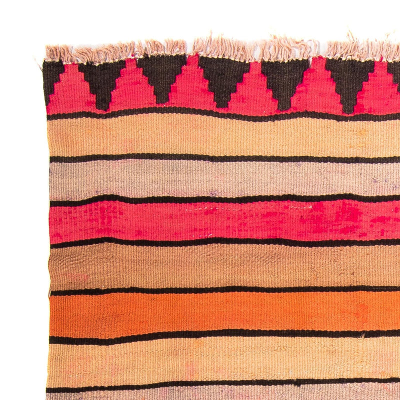 Kelim-matta - gammal kvadrat  - 120 x 110 cm - flerfärgad