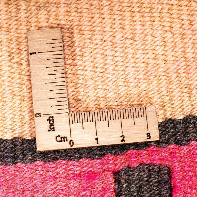 Kelim-matta - gammal kvadrat  - 120 x 110 cm - flerfärgad