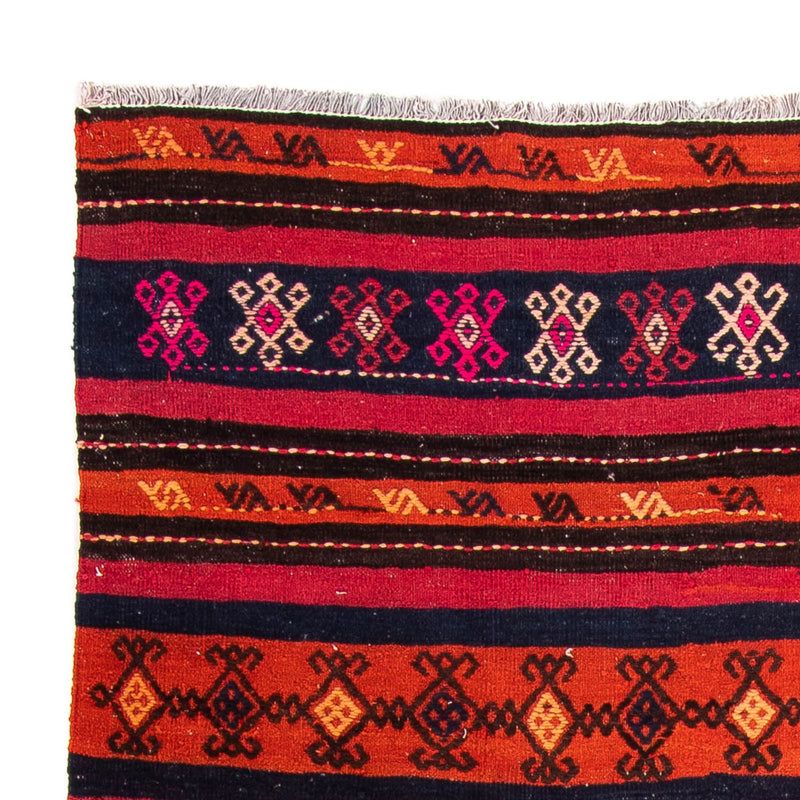 Kelim-matta - gammal - 200 x 160 cm - flerfärgad