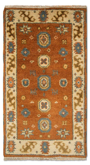 Oriental Carpet - 118 x 64 cm - orange