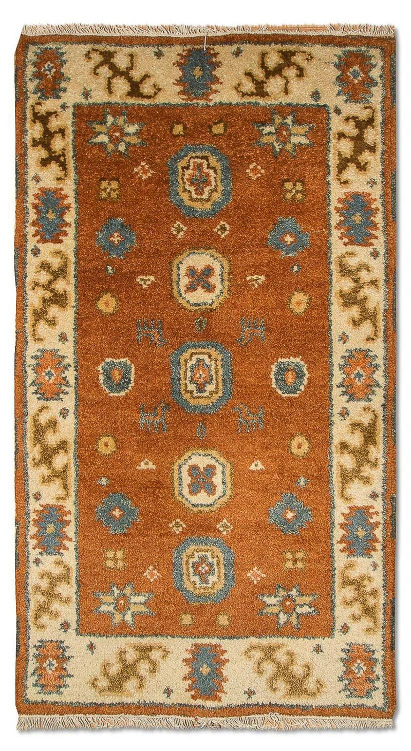 Oriental Carpet - 118 x 64 cm - orange
