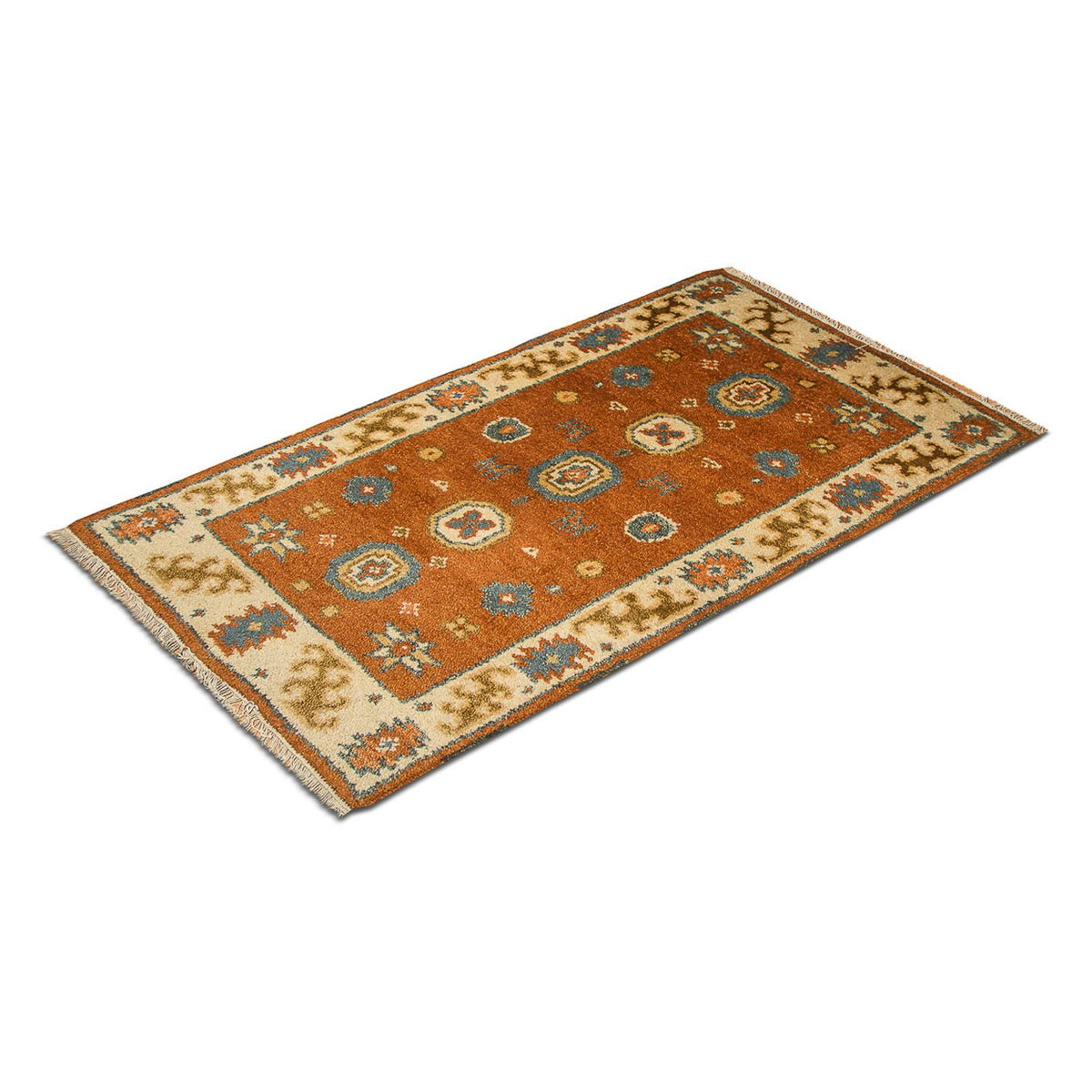 Oriental Carpet - 118 x 64 cm - orange