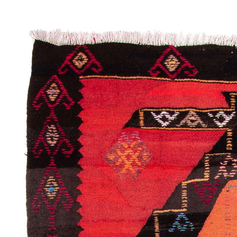 Runner Kelim-matta - gammal - 365 x 150 cm - flerfärgad