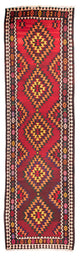 Antikt kilim Mattan 124x440cm