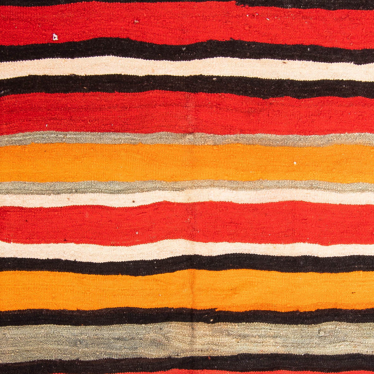 Kelim-matta - gammal kvadrat  - 180 x 170 cm - flerfärgad