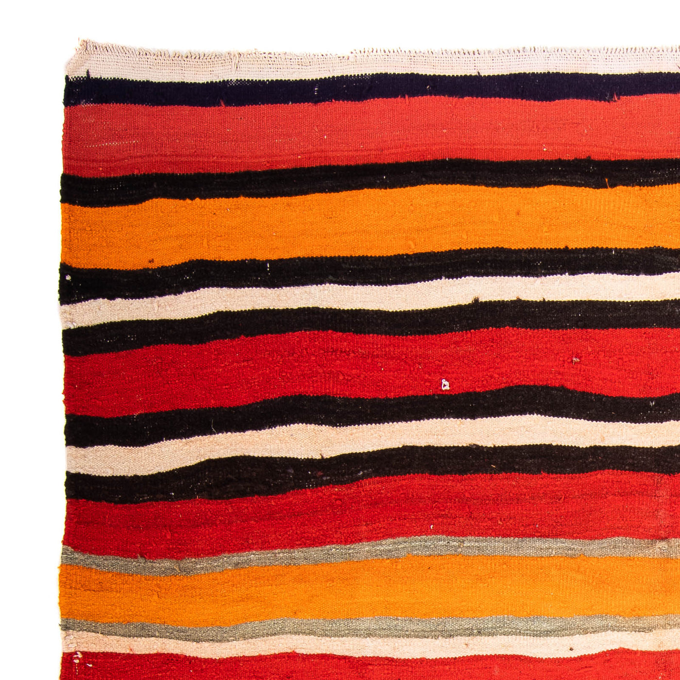 Kelim-matta - gammal kvadrat  - 180 x 170 cm - flerfärgad
