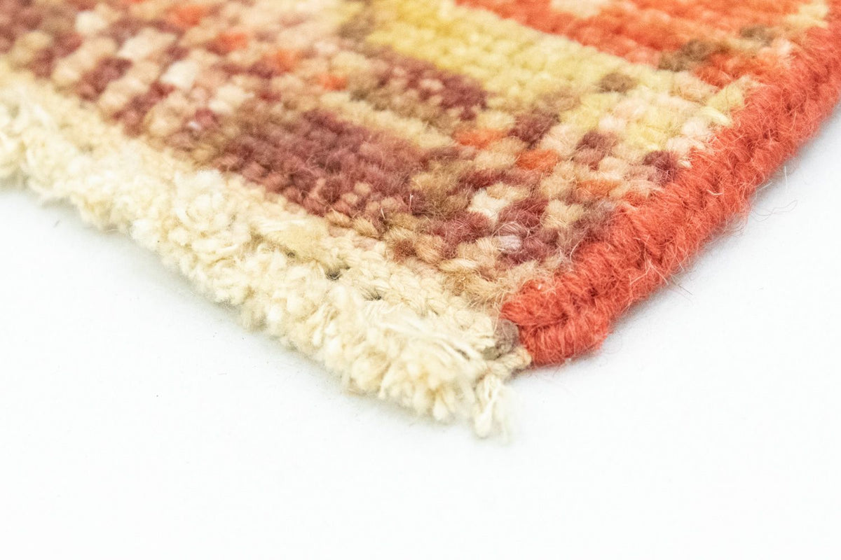 Designermatta kvadrat  - 59 x 58 cm - orange