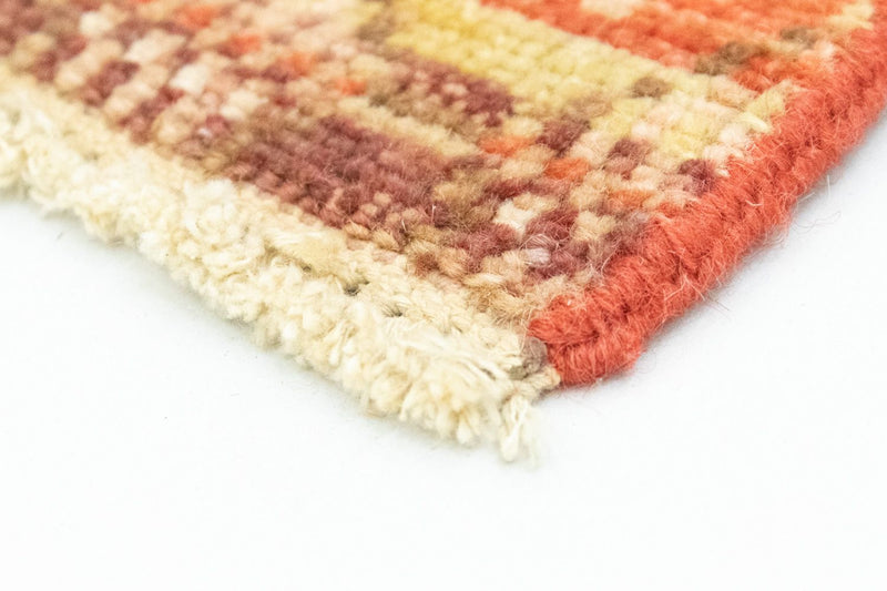 Designermatta kvadrat  - 59 x 58 cm - orange