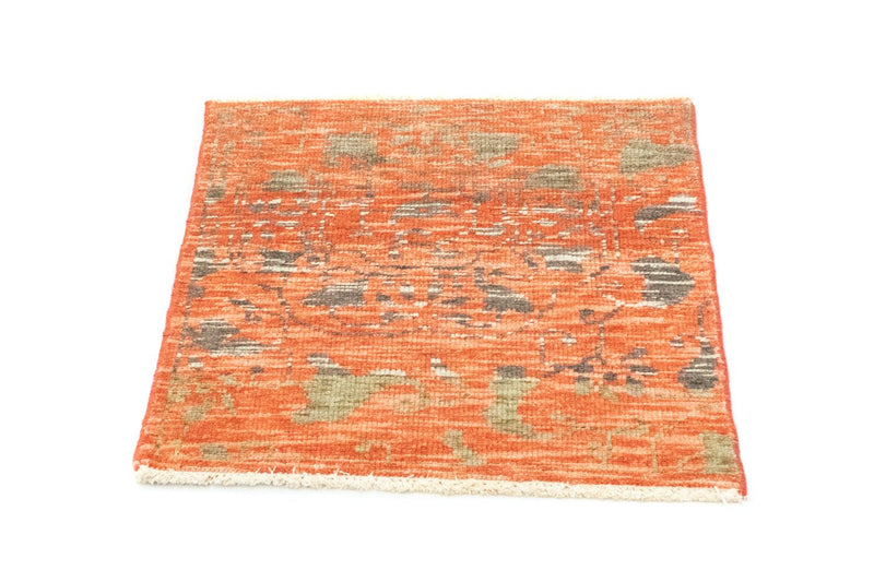 Designermatta kvadrat  - 61 x 60 cm - orange