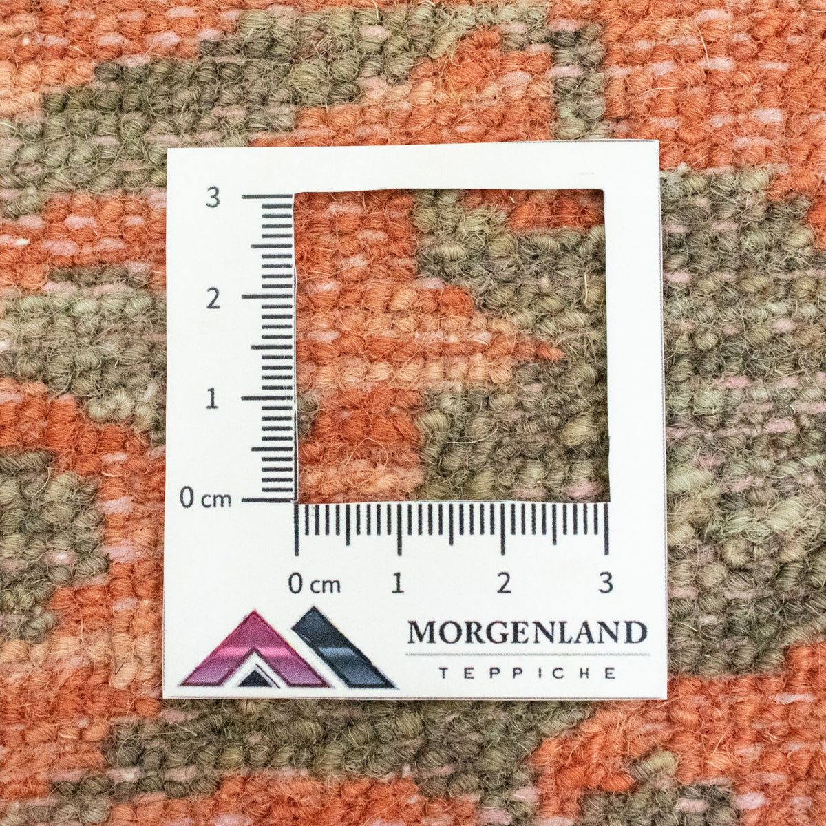 Designermatta kvadrat  - 61 x 60 cm - orange