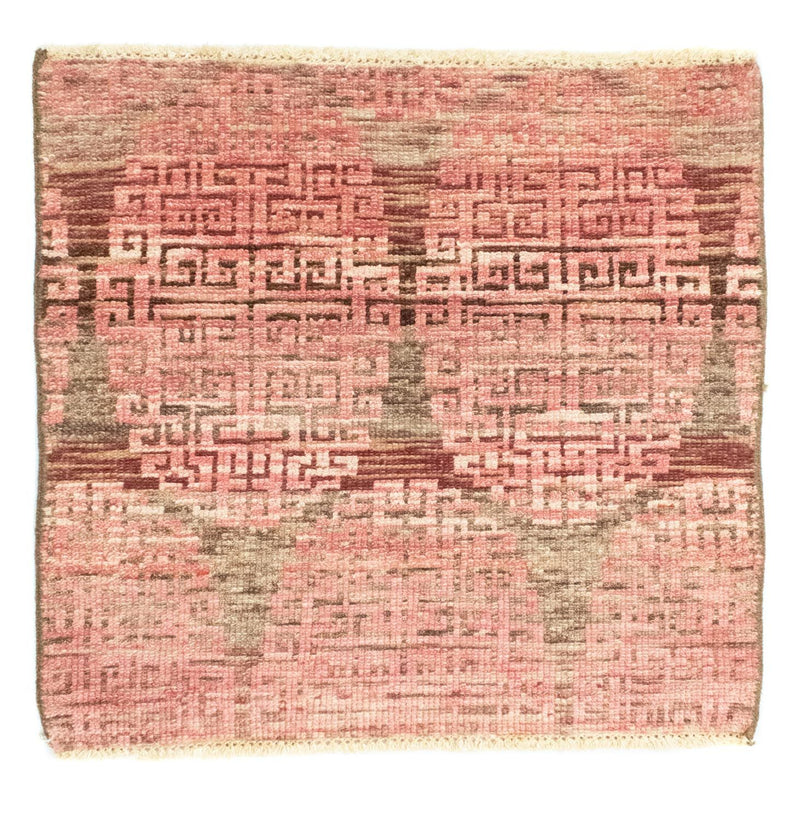 Designermatta kvadrat  - 66 x 61 cm - rosa