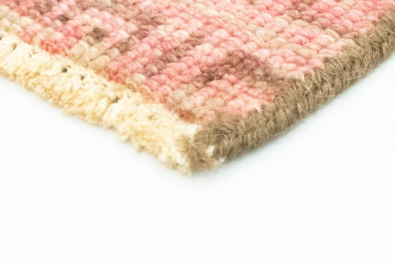 Designermatta kvadrat  - 66 x 61 cm - rosa