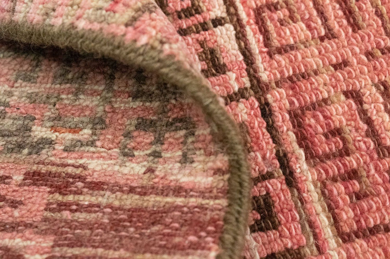 Designermatta kvadrat  - 66 x 61 cm - rosa