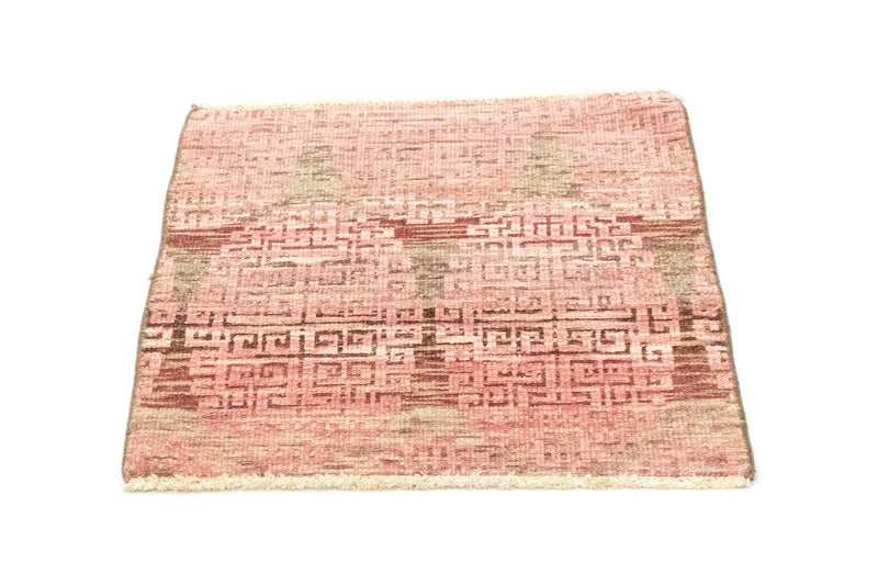 Designermatta kvadrat  - 66 x 61 cm - rosa