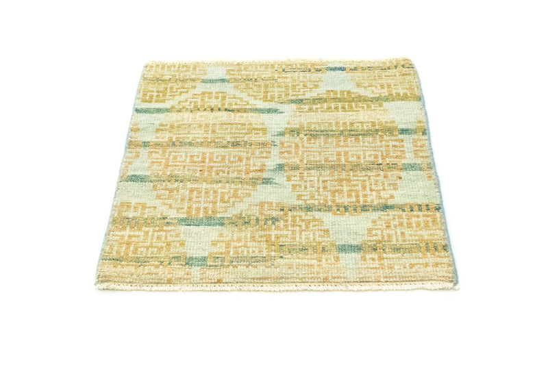 Designermatta kvadrat  - 61 x 59 cm - guld