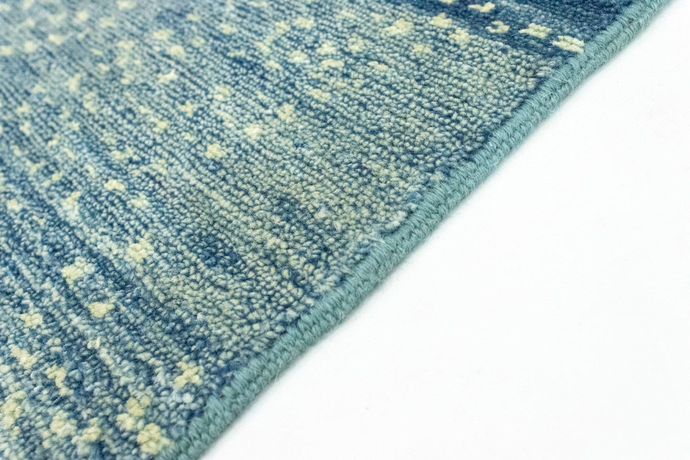 Designermatta kvadrat  - 62 x 61 cm - ljusblå