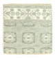 Designermatta kvadrat  - 60 x 60 cm - ljusgrön