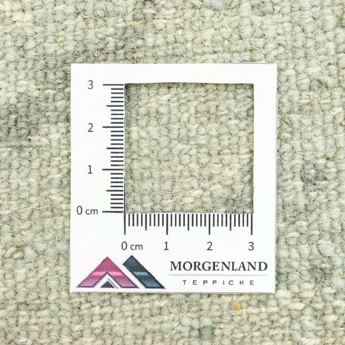 Designermatta kvadrat  - 60 x 60 cm - ljusgrön