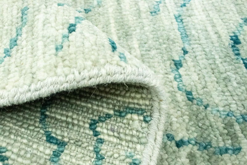 Designermatta - 90 x 62 cm - grön