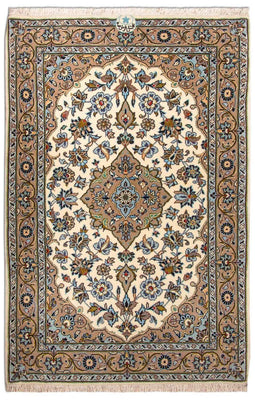 Persiska mattor - Keshan - 125 x 79 cm - beige