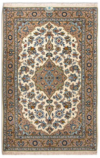 Persiska mattor - Keshan - 125 x 79 cm - beige