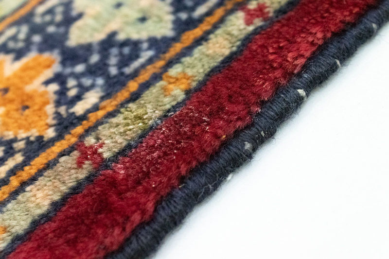 Turkaman-matta - 87 x 60 cm - röd