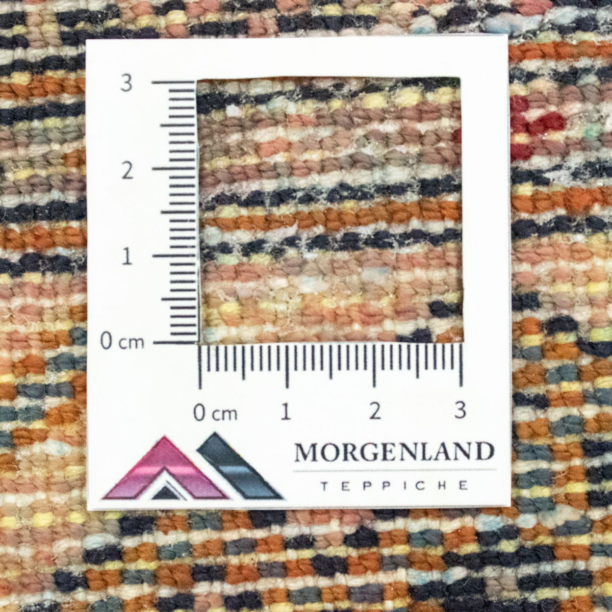 Turkaman-matta - 87 x 60 cm - röd