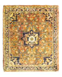 Persisk matta - Bijar - 85 x 75 cm - orange