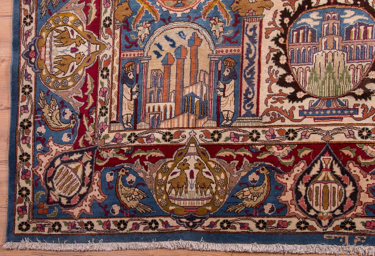 Persisk matta - Classic - 349 x 255 cm - flerfärgad