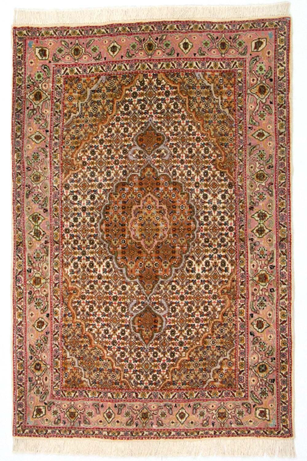 Persisk matta - Tabriz - Royal - 125 x 83 cm - brun