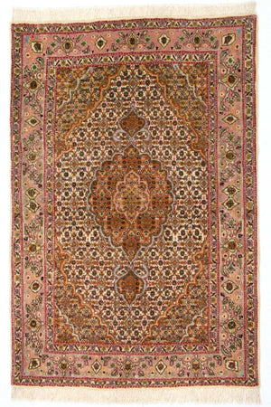 Persisk matta - Tabriz - Royal - 125 x 83 cm - brun