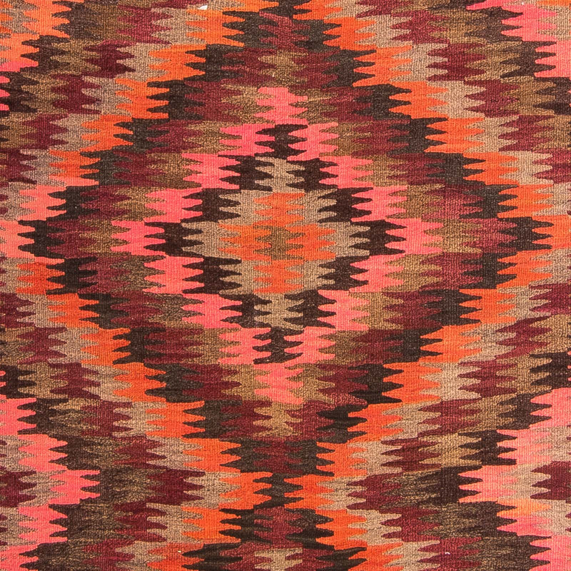 Runner Kelim-matta - gammal - 380 x 150 cm - flerfärgad