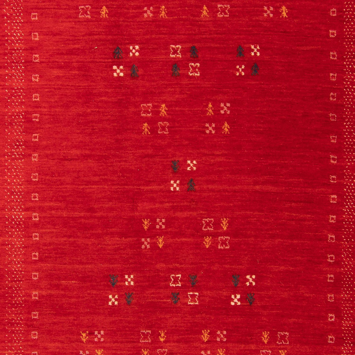 Gabbeh matta - Loribaft Softy - 200 x 137 cm - flerfärgad