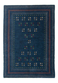 Gabbeh matta - Loribaft Softy - 197 x 143 cm - flerfärgad
