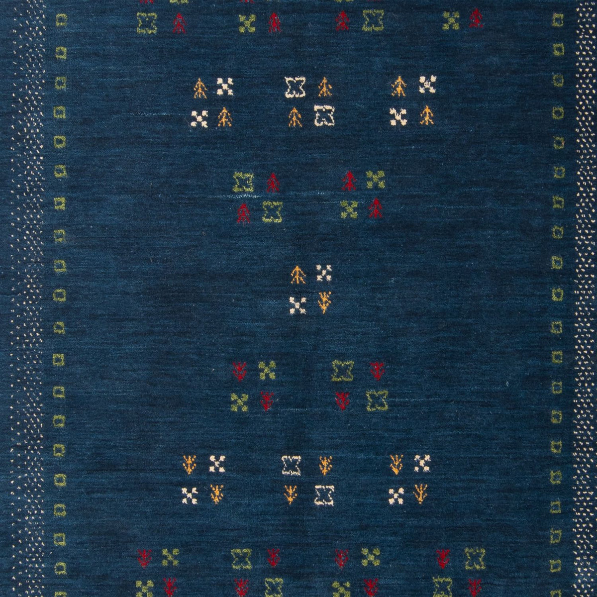Gabbeh matta - Loribaft Softy - 197 x 143 cm - flerfärgad