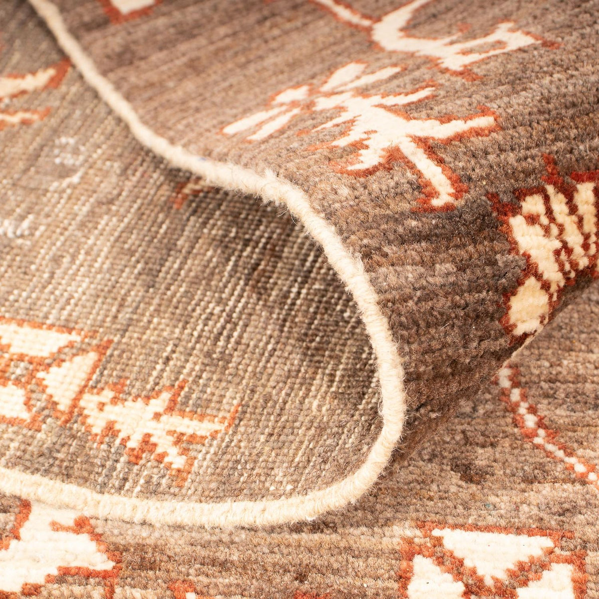 Ziegler Carpet - Modern kvadrat  - 196 x 182 cm - brun