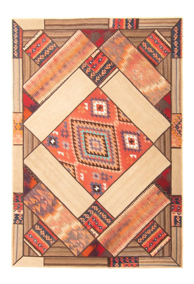 Patchwork-matta 160x230cm - Perserteppich Wollteppich